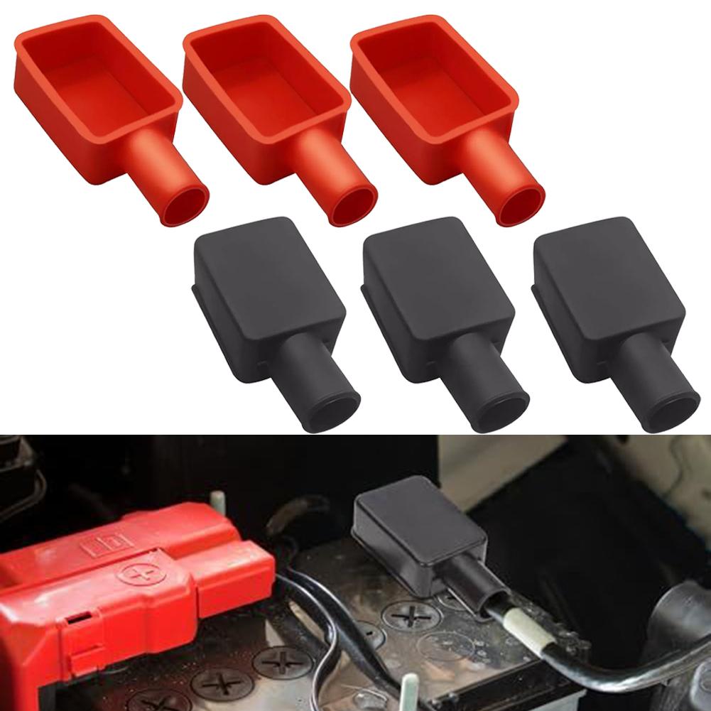 Черный Небольшое отклонение ручного измерения Крышки клемм аккумулятора Защитная крышка Правильная установка Кодированная конструкция