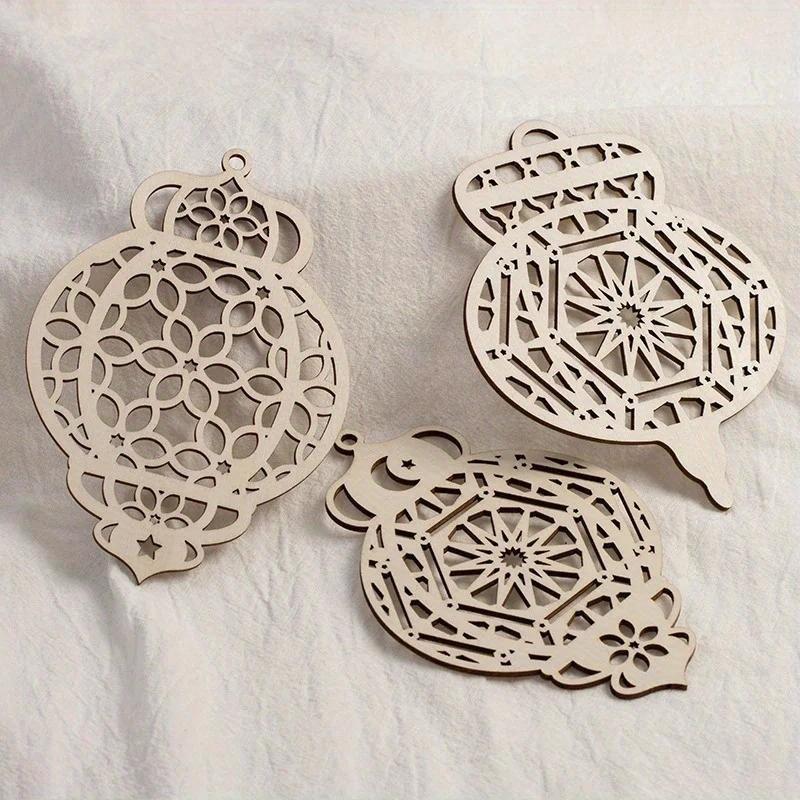 1 шт. ретро этнический стиль полые резные деревянные подвесные украшения креативное окно крыльцо сад тень художественное украшение