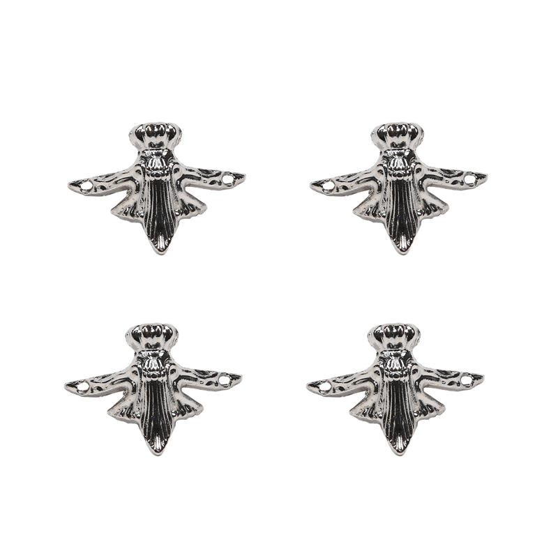 Антикварный угловой кронштейн для ювелирного сундука, деревянная шкатулка, декоративные ножки, протектор для углов мебели, защитная фурнитура для шкафа