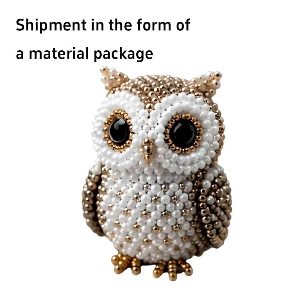 Craft 3D Beaded Animal Kit Animal Shape DIY Bead Craft Kit DIY 3D Beaded Ornament Set  Home Decor