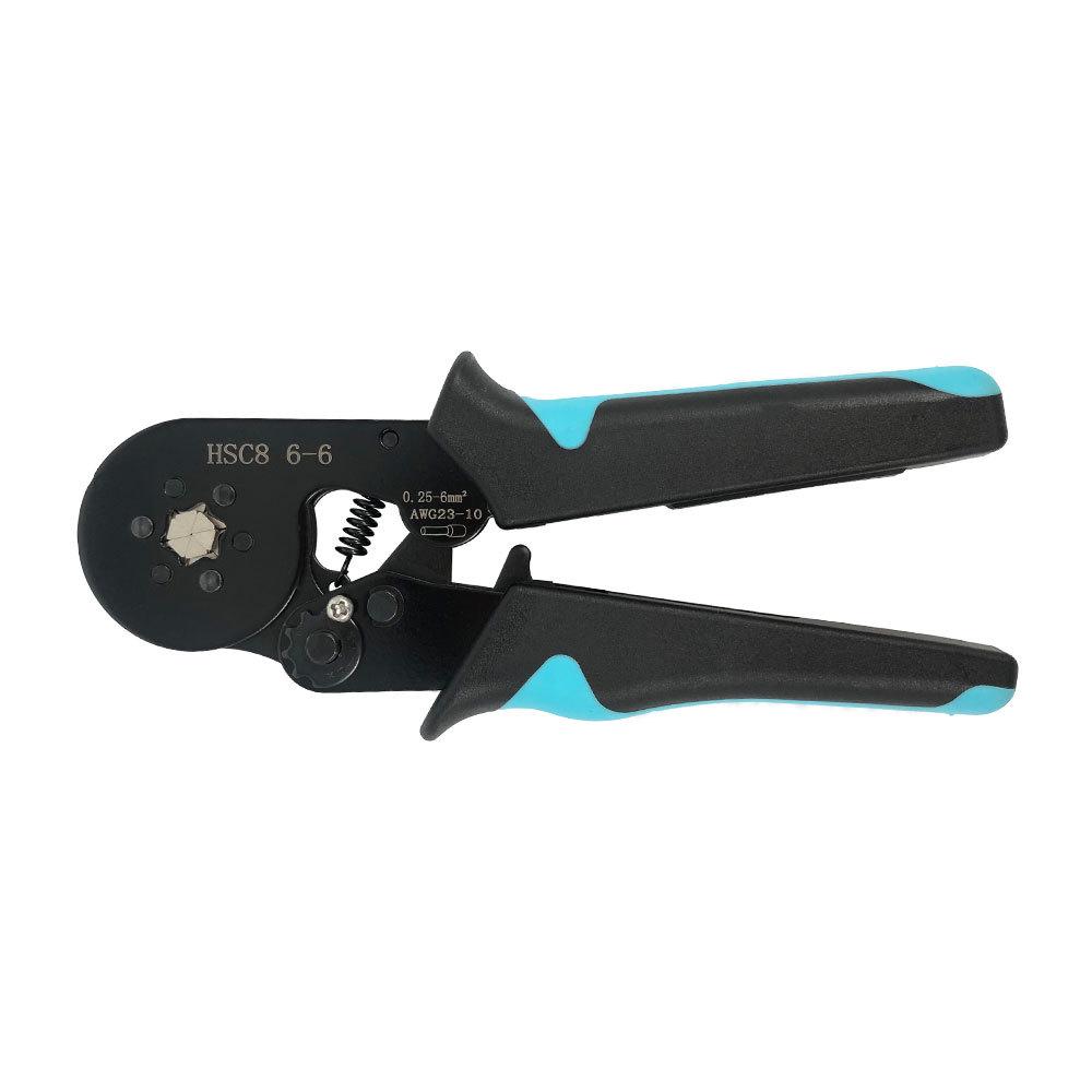 Hexagonal Mini Tube Crimping Pliers Set HSC8 6-6 - Multi-Function European Ratchet