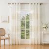 Вышитая сетчатая занавеска для окна Гостиная Спальня Балкон Светопроницаемость Готовая занавеска Европейская Современная Простота