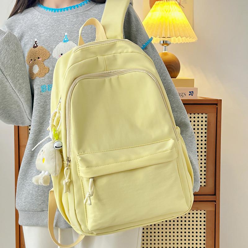 Japanese School Backpack With Lightweight Nylon Material For Students And Commuters
