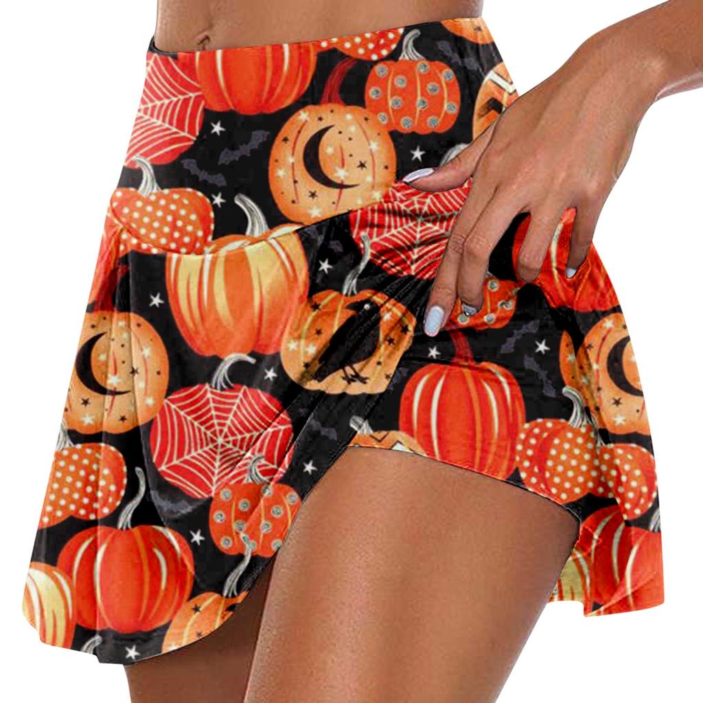 Женские спортивные эластичные плиссированные теннисные юбки для бега, йоги, внутренние шорты, эластичные спортивные шорты для гольфа