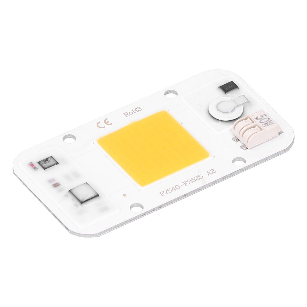 20W30W50W 220V LED COB Chip Lamp Panel WeldingFree Белый теплый свет Полный спектр(Теплый свет 50 Вт)