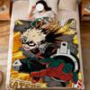 Крутой Аниме K-Katsuki B-Bakugo Фан-арт Фланелевое Мягкое Теплое Плюшевое Одеяло Диван Гостиная Питомец Дом Спальня Подарок Дом Автомобиль Портативное