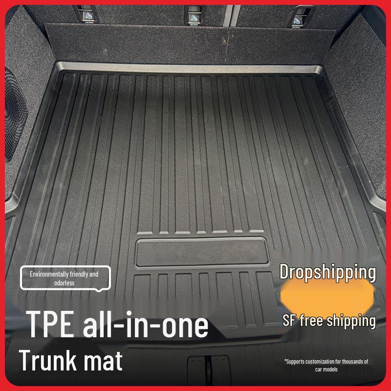Waterproof, Wear-Resistant Trunk Mat for 15-22 Mustangs - Easy To Clean