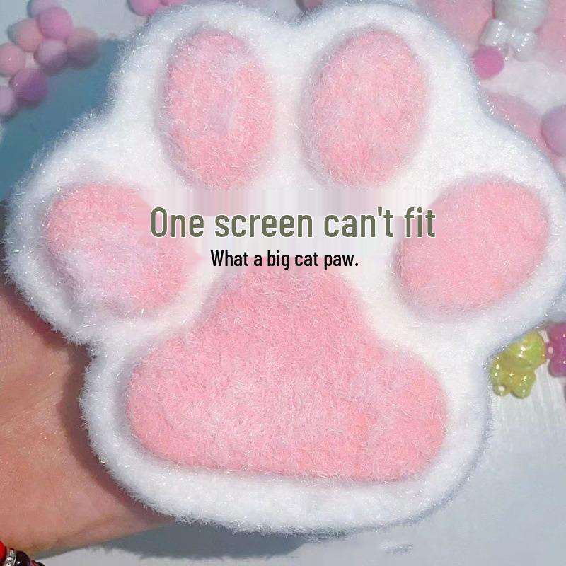 Jumbo Cat Claw Squishy: Stress-Relief Silicone Toy with Slow Rebound
