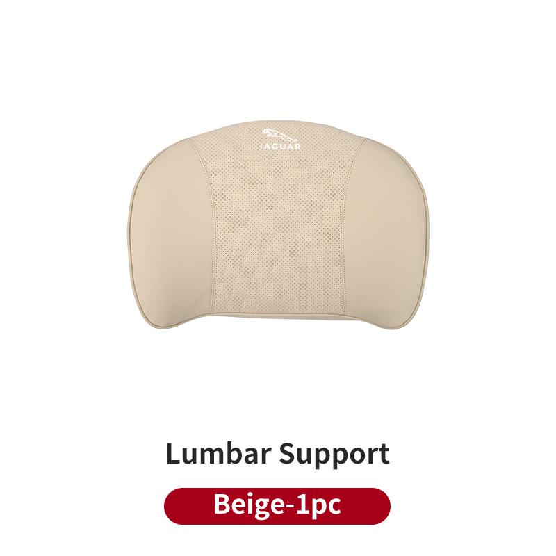 Car Seat Headrest Lumbar Support Neck Pillow Cushion Backrest For Jaguar XF XJ XFR XKR S-Type F-Type X-Type F-Pace I-Pace E-Pac ZZ4