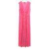 MAX&CO Платье длинное плиссированное без рукавов L розовое Женское Б/У