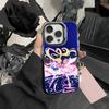 Мультяшный чехол для телефона I-Sailor M-Moon для iPhone17, 16, 15, 14, 13, 12 Pro Max Черный Конфетный Матовый Ударопрочный Чехол