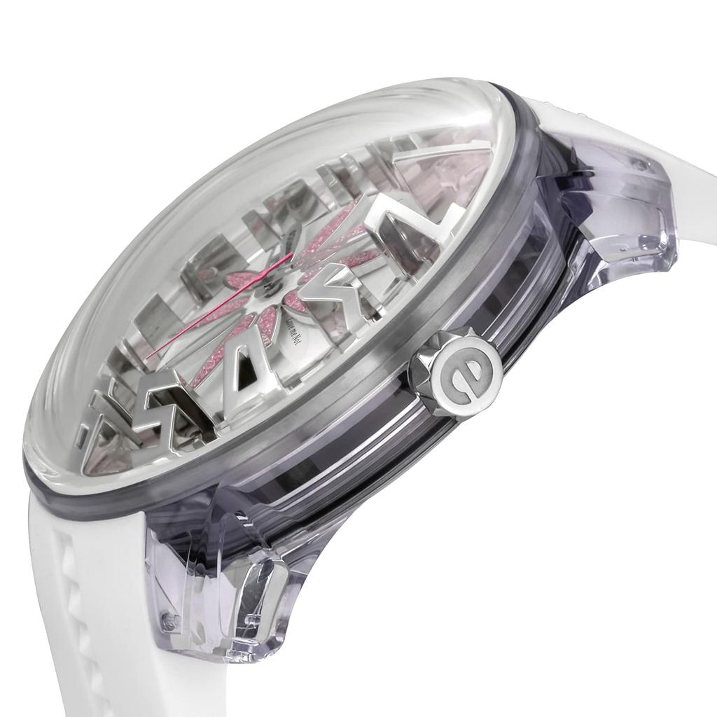 Часы King Dome Серебристый циферблат Полиамид Минеральное стекло Кварцевые 50 мм Часы TY023004P Белые [Tendence] Женские [Товар]