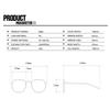 Vintage Colorful Metal Conjoined Square Sunglasses Women Men Retro Trend Sun Glasses Climbing Camping Glasses