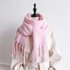 Fashion Solid Scarf Women Cashmere Soft Winter Warm Scarves Hijab Female Long Headband Shawl Wraps Bandana Foulard Poncho