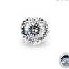 Round 100 Cut Moissanite 1.0-8.0 Carats D Color Bulk High Quality Beads Passed By Diamond Tester With GRA