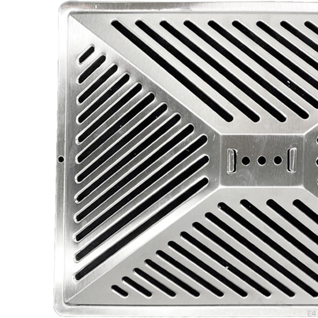 Фильтр для вытяжки кухонной вытяжки, внешняя сетка, прямоугольная часть из нержавеющей стали, практичная