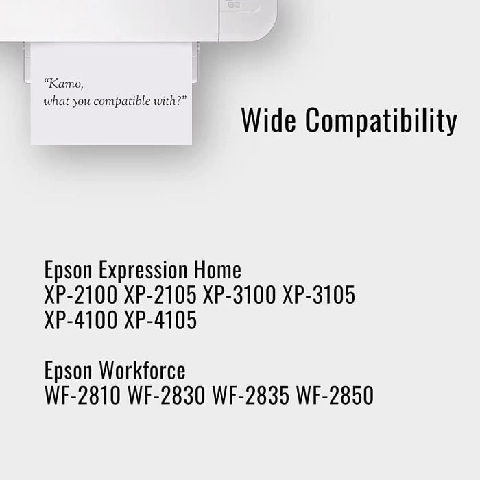 603 XL Мультипак Совместимый с Epson 603 603XL Картридж, для Epson Expression Home XP-4150 XP-2150 XP-3100 XP-4100[13]