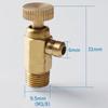 G 1/8" 1/4" 3/8" 1/2" Наружная резьба BSPP Ручной спускной клапан Воздухоотводчик Предохранительный клапан Сопло Отопление Вентиляция