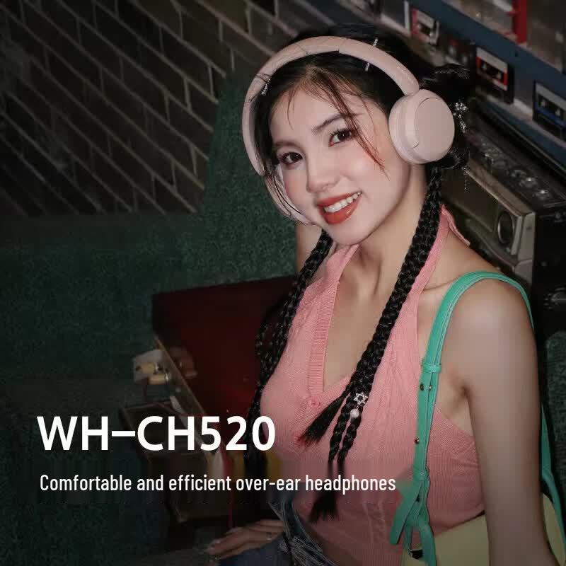 Sony Беспроводные Bluetooth накладные наушники WH-CH520