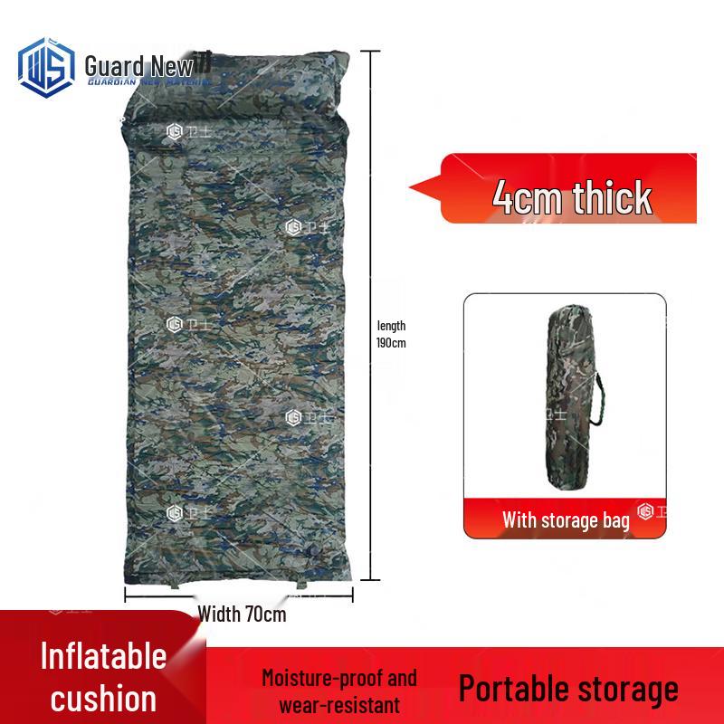 Camouflage Self-Inflating Camping Sleeping Pad