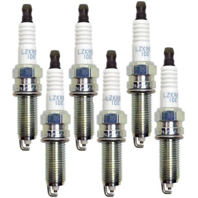 Свеча зажигания LZKR6B10E 1578, 4 шт., подходит для I20 I30 IX20 ELANTRA CEE'D SOUL RONDO RIO CERATO VENGA 1,4 1,6 18855-10060 18854-10080