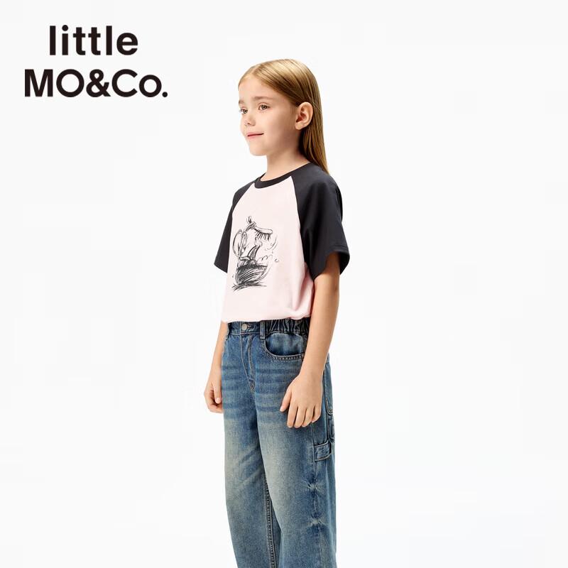 little MO&Co. Tom and Jerry Kids' Anti-Bacterial Cotton Short-Sleeve T-Shirt