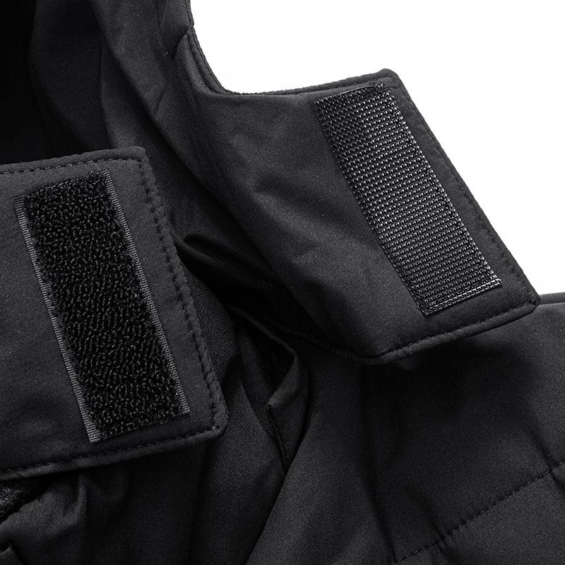 Зимние мужские парки из флиса, хлопка, толстая теплая стеганая куртка с капюшоном, пушистый воротник, водонепроницаемая ветровка, стеганое пальто, большой размер 8xl