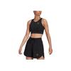 adidas Stella McCartney Tpr Crop однотонный ажурный логотип-нашивка пуловер спортивный жилет женские топы черный HI6030