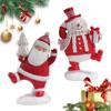 Cartoon Christmas Tree Ornaments Mini Merry Christmas Decorations  Home Living Room Office