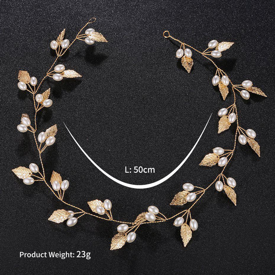 Сделанный вручную свадебный гребень для волос с цветком из жемчуга и страз и листьями