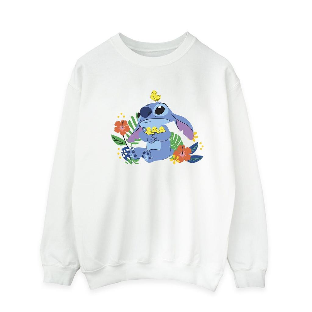 Disney Mens Lilo & Stitch Birds Sweatshirt