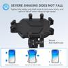 Motorcycle Phone Mount Holder with Vibration Dampener Anti-theft Motorcycle Cell Phone Holder 360 Degrees