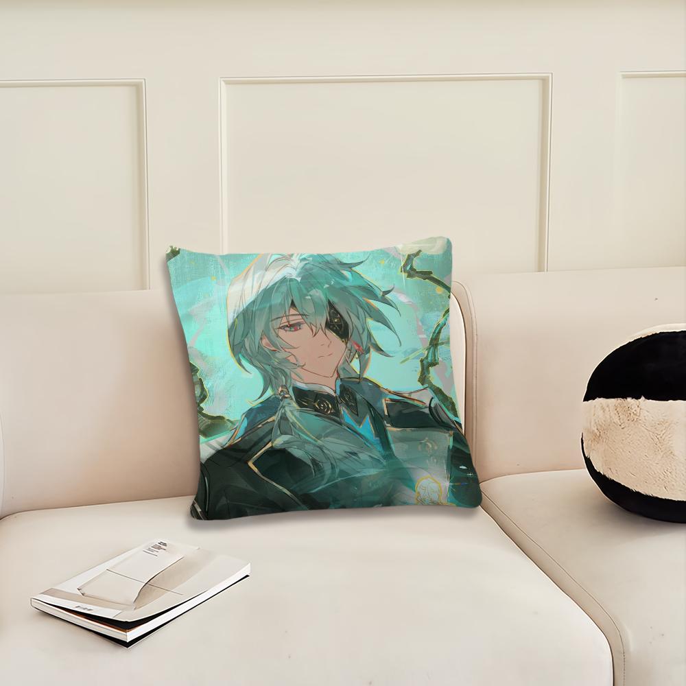Anaxa Game Наволочка для подушки Honkai Star Rail Подушка Комната Спальня Изголовье Диван Гостиная Спинка Подушка для сна