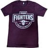 Foo Fighters Unisex Adult SF Valley Cotton T-Shirt