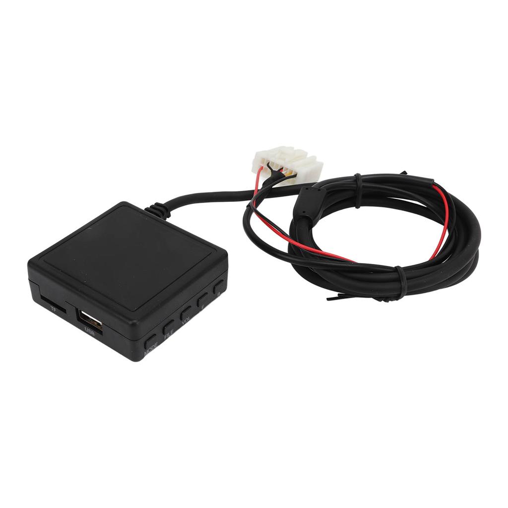 Car Bluetooth Adapter Portable Aux Input Hands Free Calls Noise Reduction Replacement for Mazda 3 6