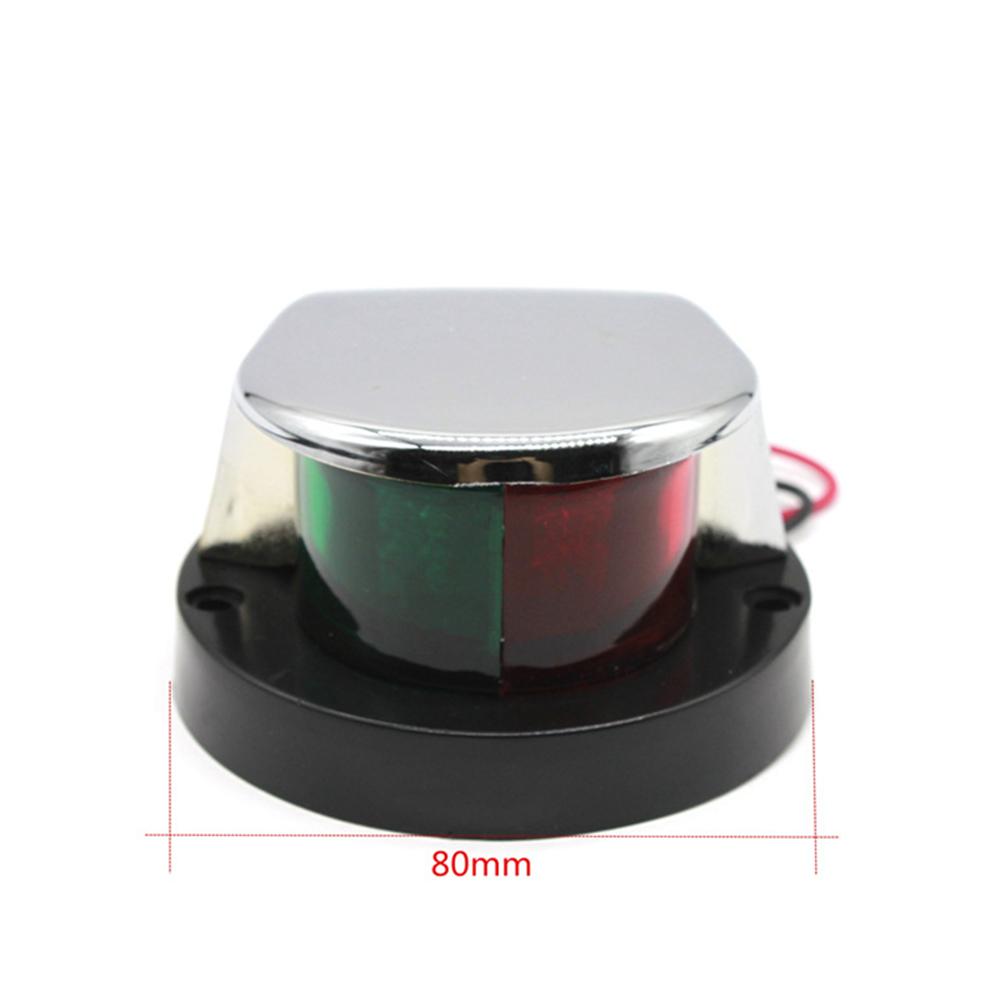 Boat Navigation Light Red & Green LED Marine Navi Light Boat Bow Light DC 12V