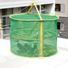 Aimedia Compact Foldable Drying Net, 2-Tier Foldable Drying Net, 42cm, for Dried Fish, Drying Basket, Drying Net, for Dried Vegetables, Dried Fruits,