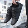 Fashion Sneakers for Men Fashion Outdoor Casual Shoes Lace Up Vulcanize Shoes Light PU Leather Casual Shoes for Men Big Size48 Tenis2025