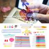Knitting Cable Stitch Needle Kit Crochet Hook Marker Tape Measure Weaving Tool Set