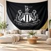 Newcastle United Football Wall Tapestry, Soft Fabric Wall Hanging, Decorative Backdrop For Bedroom Home Wall Art