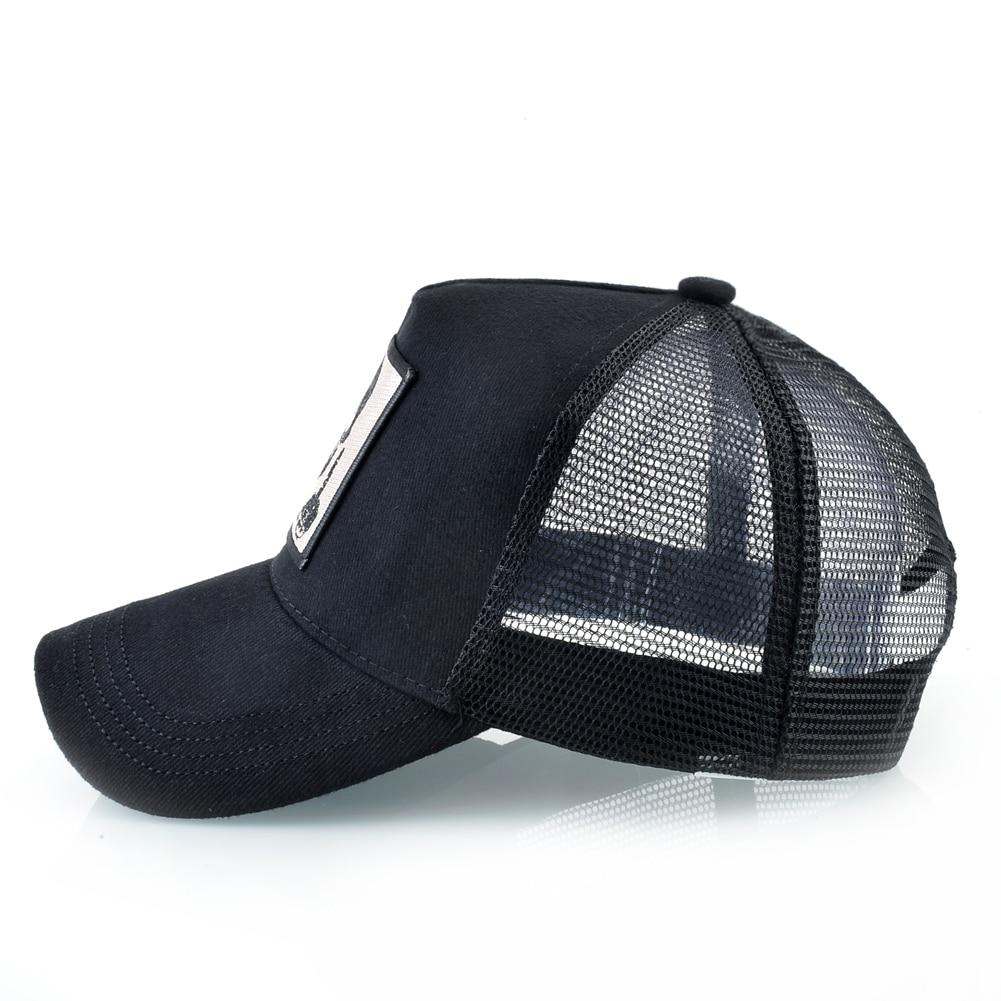 Мужская бейсболка с нашивкой в ​​виде черепа Snapback в стиле хип-хоп, женская кепка-дальнобойщик, четырехсезонная уличная дышащая кепка с козырьком, костяная кепка