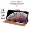 Case cover For Iphone X / Xs Fantasy Classic Skinfeel Calfskin Texture Magnetic Buckle Horizontal Flip Pu Leather Case With Holder & Card Slot & Walle