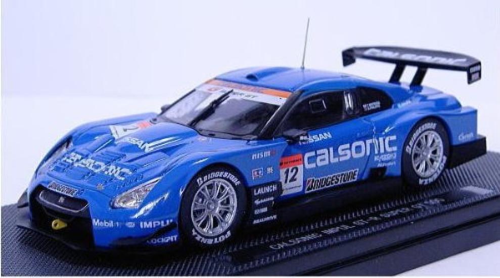 Ebro Scale Calsonic Impul 2008 Finished Model 1/43 GT-R #12