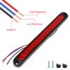Car Lights Brake Light Turn Signal Lamps Warning Tail Light 15LED Light Strip for Truck Trailer Lorry Bus Rear Brake Lamp