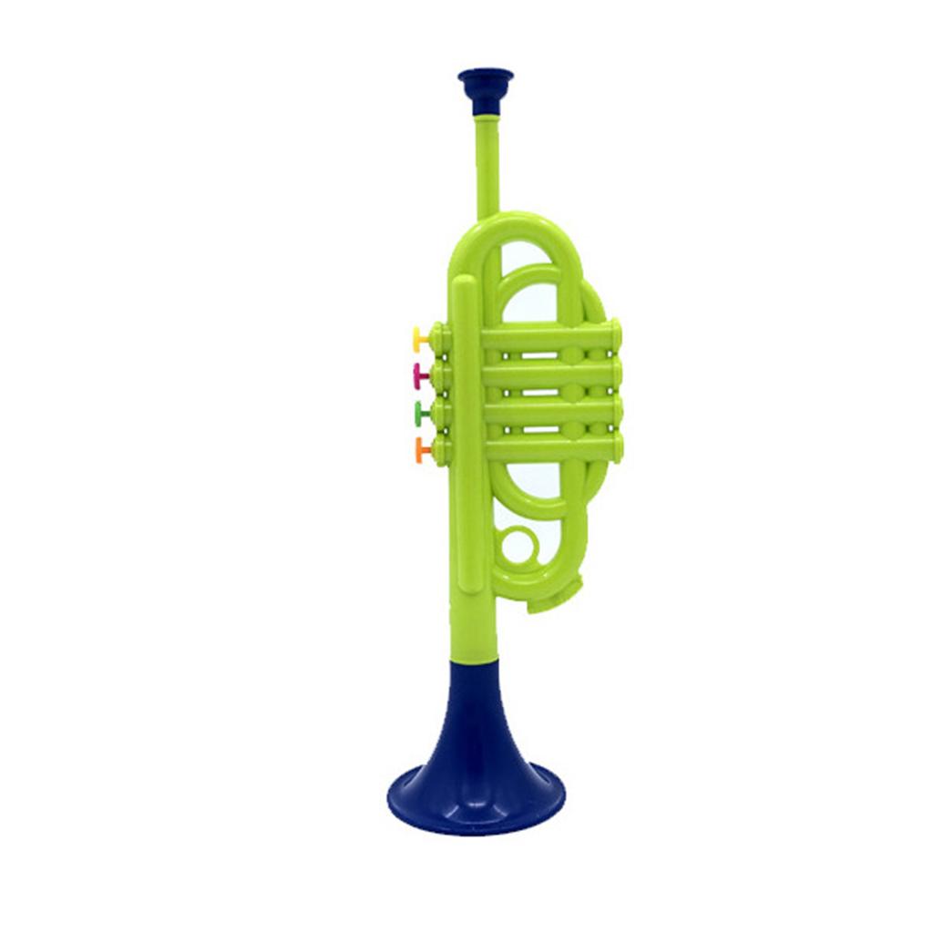 Realistic Children Trumpet Toy Musical Instrument Toy for Kids Music Interest Development Safe Educational Toy for Child