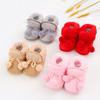 Baby Warm Shoes Bowknot Lace-up Soft and Comfortable Snow Boots
