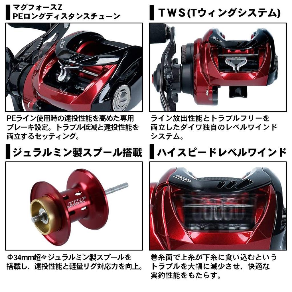 DAIWA Bait Reel 20 HRF PE SPECIAL 8.1R-TW (2020 Model)