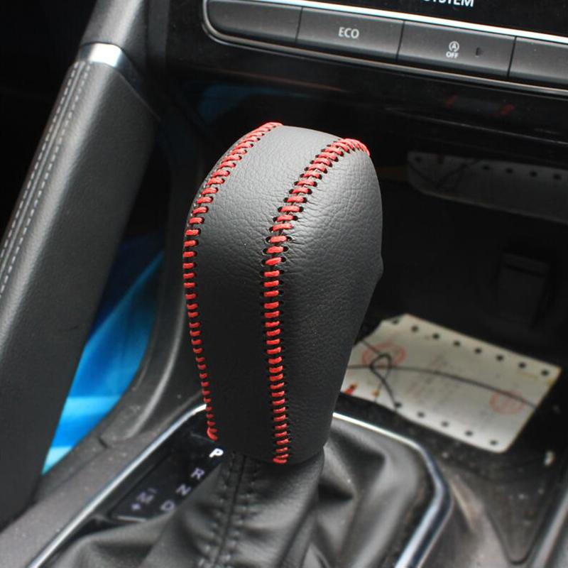 Автомобильный чехол для ручки переключения передач для Renault Koleos Kadjar 2017-кожаный чехол для ручки переключения передач, ручка переключения передач