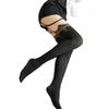 Sex Stockings Women's Sex Sexy Suspender Integrated Red Black Stockings Multi-color Temptation Thin Knee Stockings Even