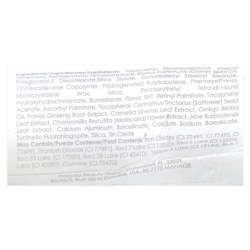 Palladio Lip Gloss, Passion Pink PGL29, 0.24 Fl Oz (7 Ml)